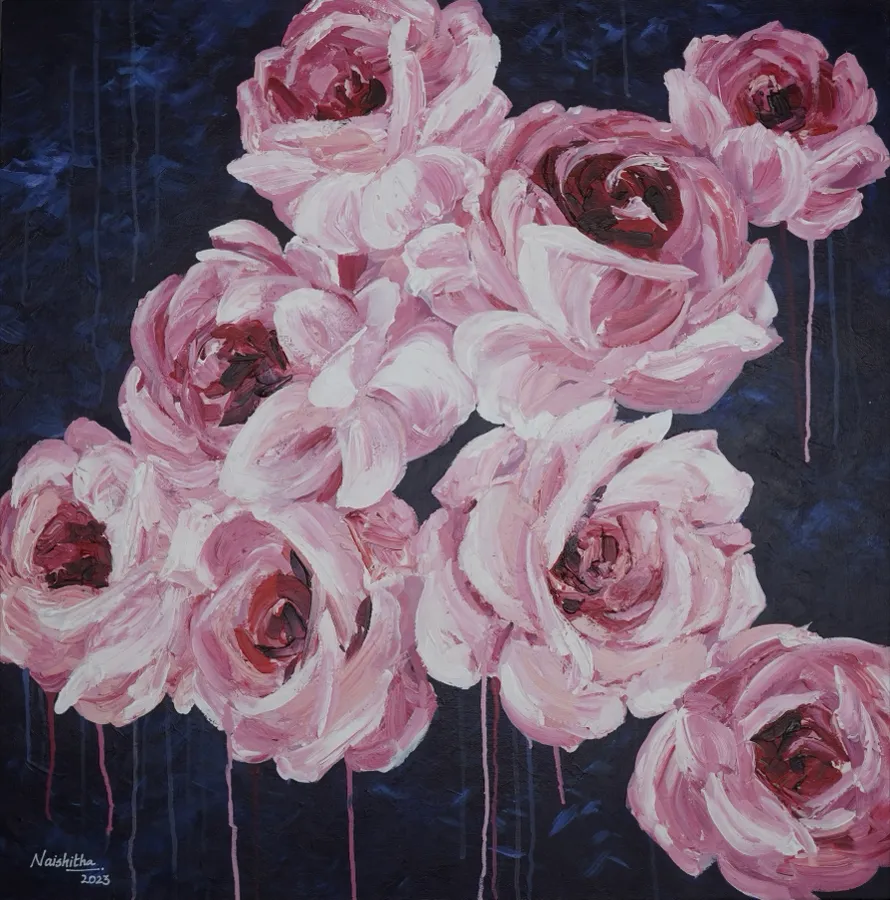 Blush roses