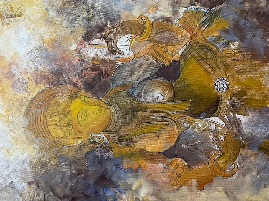 Gold goddess
