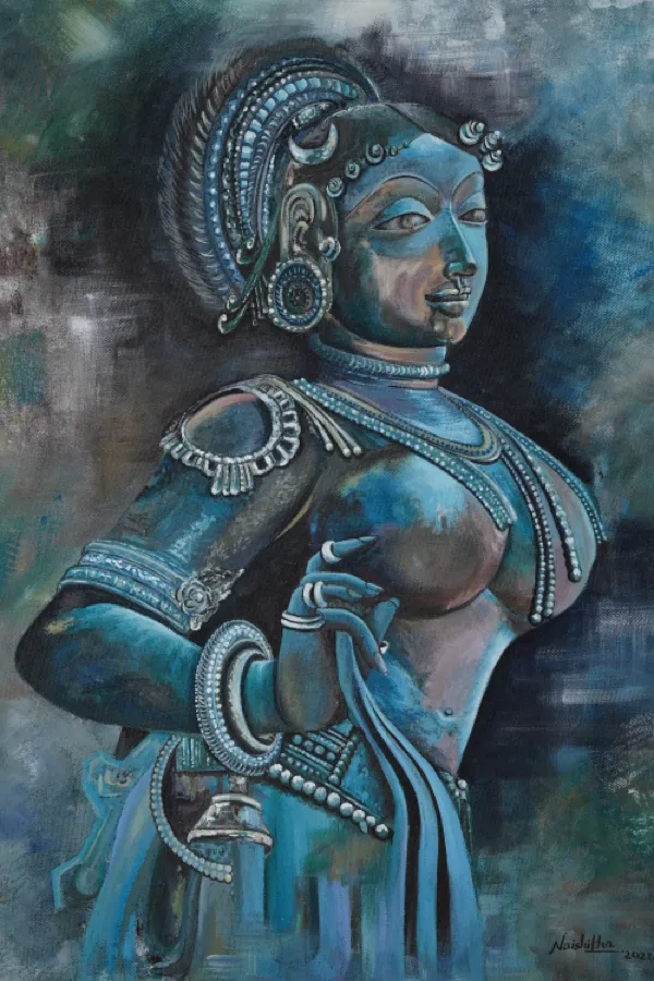 Teal dancer