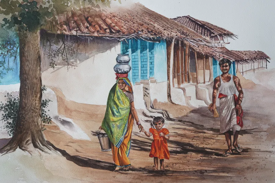 The water run